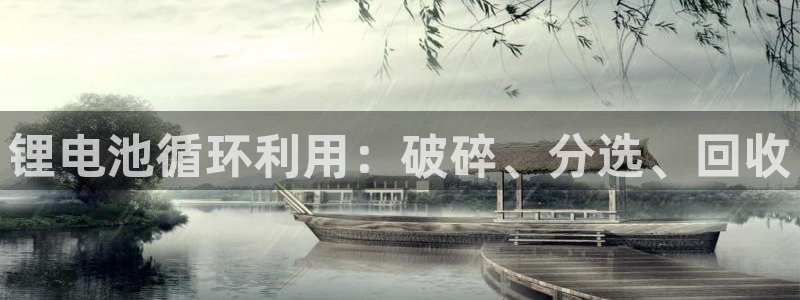 尊龙凯时几百万怎么下：锂电池循环利用：破